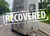 Identified / Recovered Ifor Williams Horse Trailer