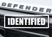 Identified Land Rover Defender