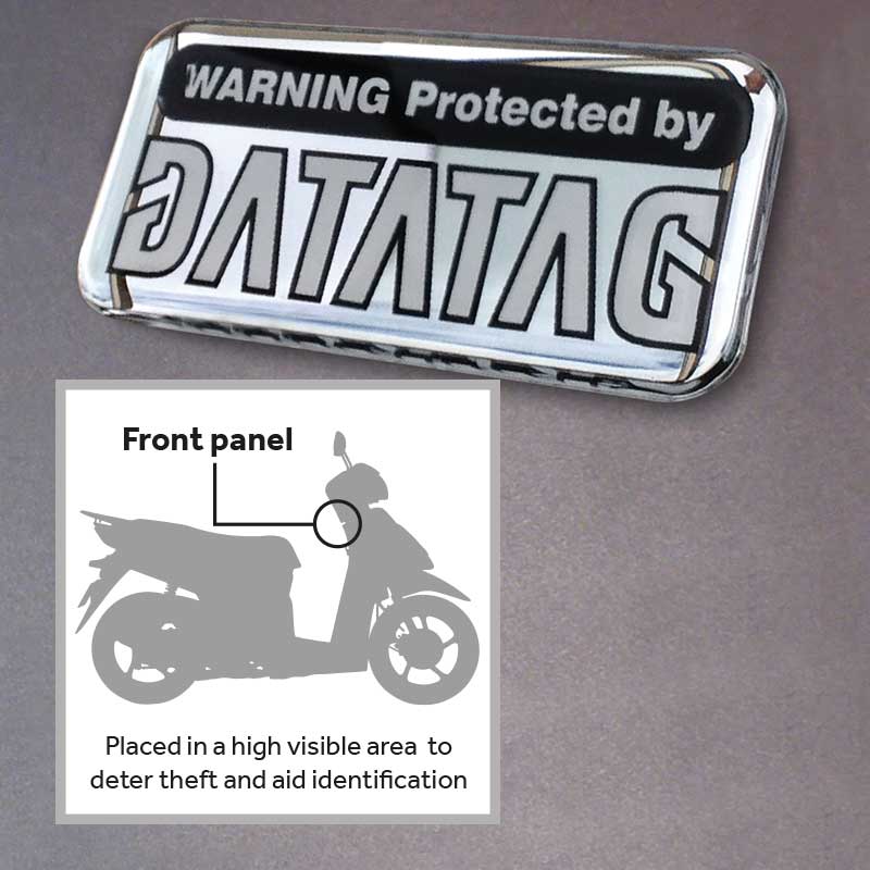 Scooter / Moped Forensic Security Marking System