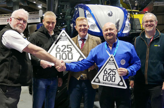 CESAR ANNOUNCES 625,000TH MACHINE PROTECTED TODAY AT LAMMA